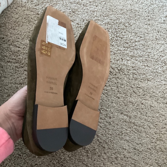 MANSUR GAVRIEL Square Toe Ballerina Flats $395 - Picture 11 of 12
